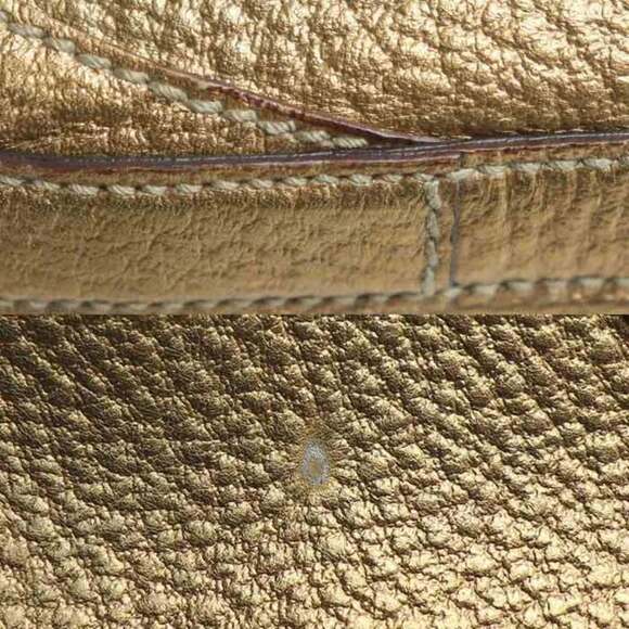 GUCCI Gold Horsebit Shoulder Bag - Picture 6 of 8